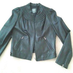 Armani Exchange Authentic Ladies Leather Jacket